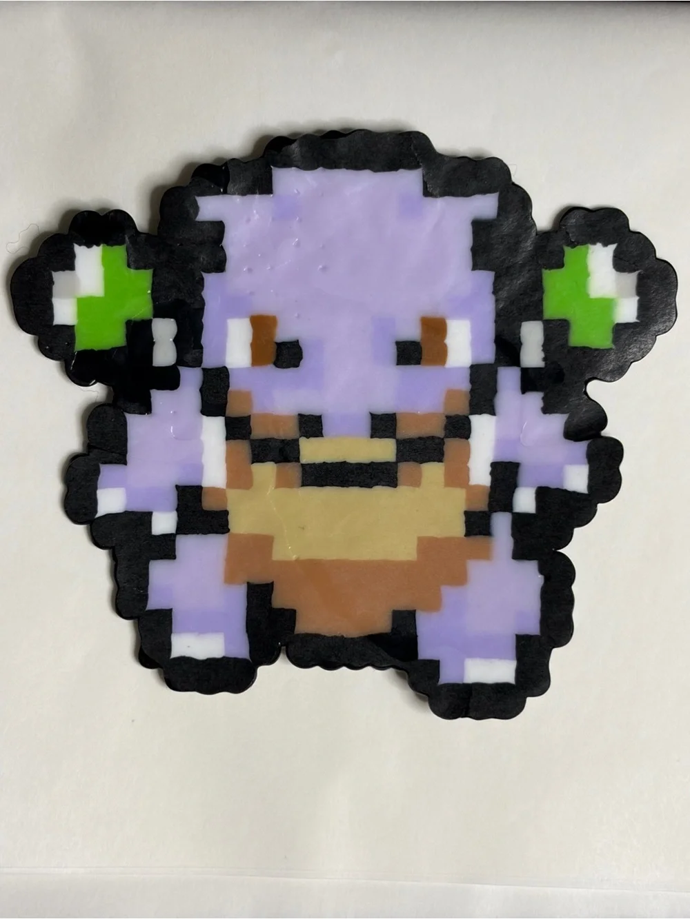 Pixelated Pokemon Shiny Blastoise Magnet